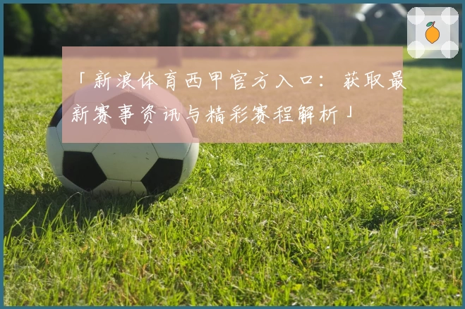 「新浪体育西甲官方入口：获取最新赛事资讯与精彩赛程解析」