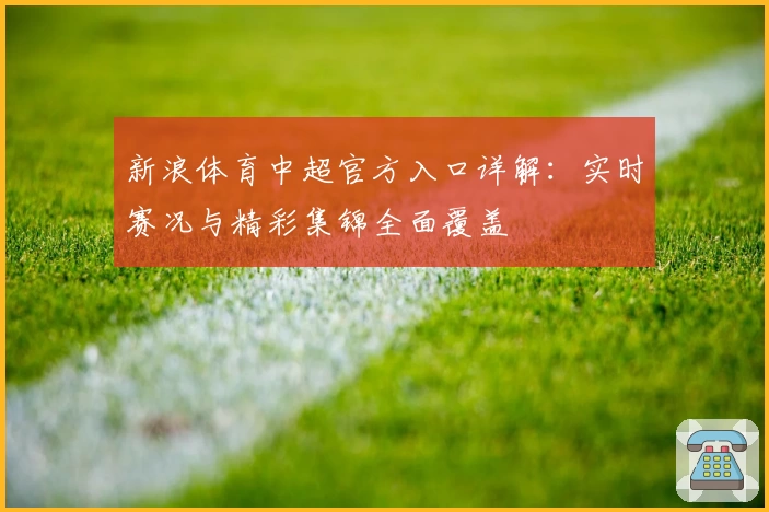 新浪体育中超官方入口详解：实时赛况与精彩集锦全面覆盖