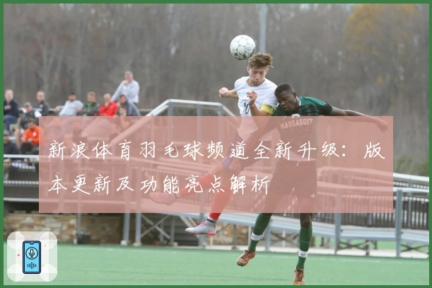 新浪体育羽毛球频道全新升级:版本更新及功能亮点解析